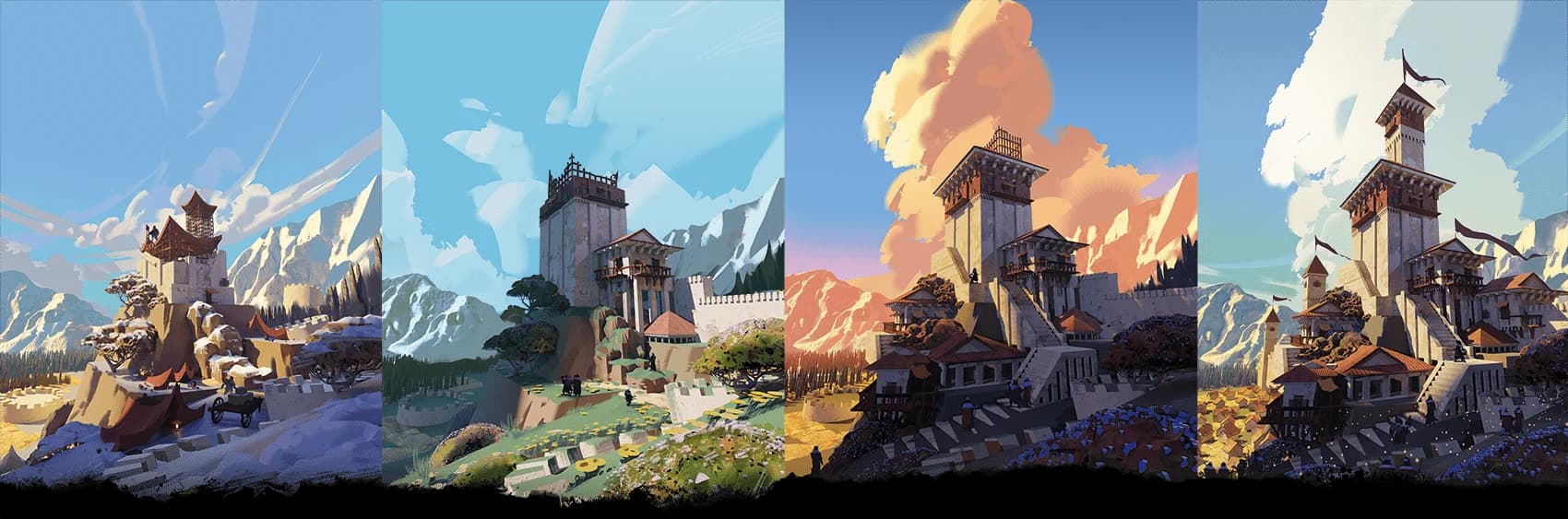 A Bastion grows over time